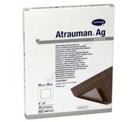 Atrauman Ag steril sebfedőlap 10x10 (10db/csomag)